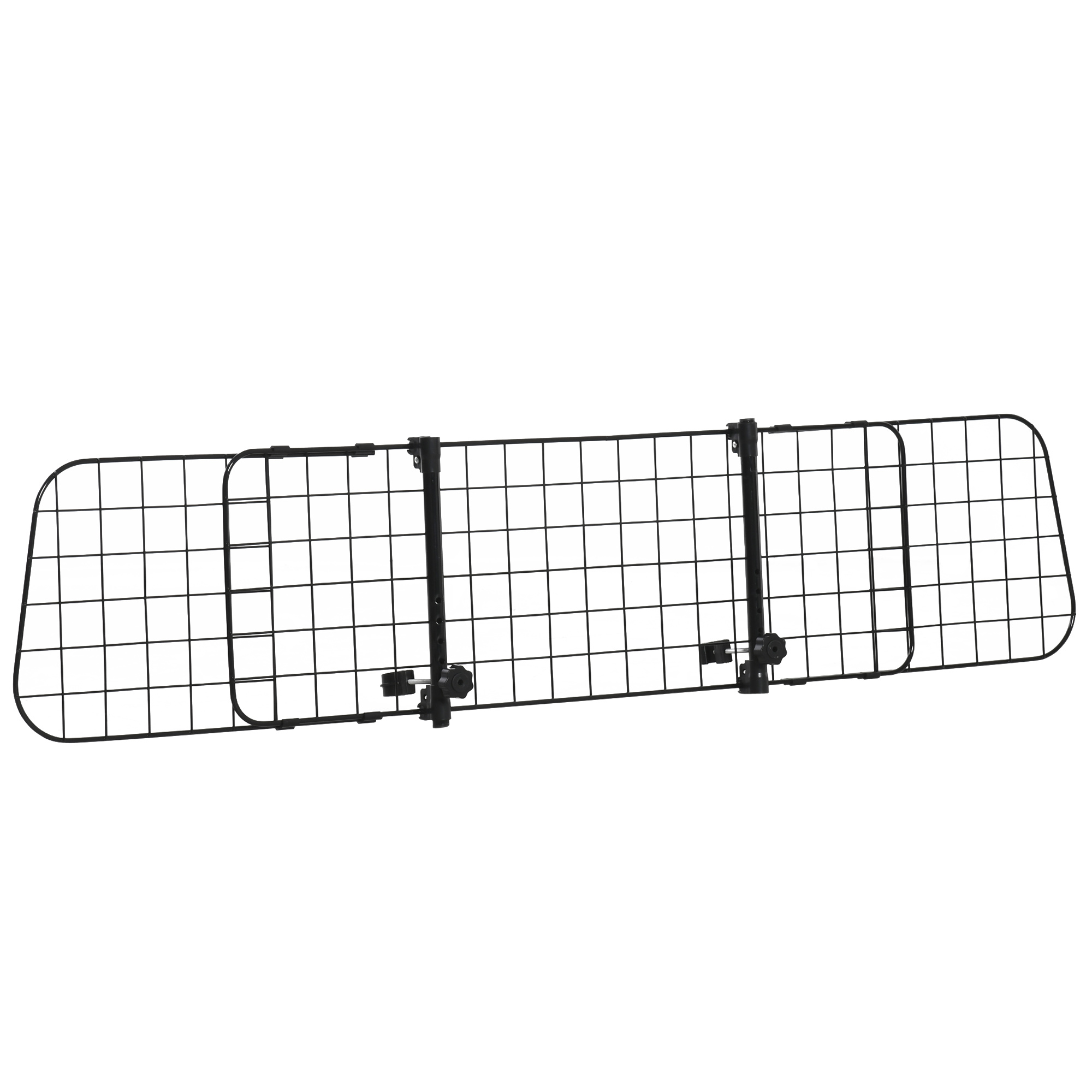 Hundeschutzgitter Fürs Auto, Verstellbares Universalgitter, 91–152 X 30 Cm, Schwarz