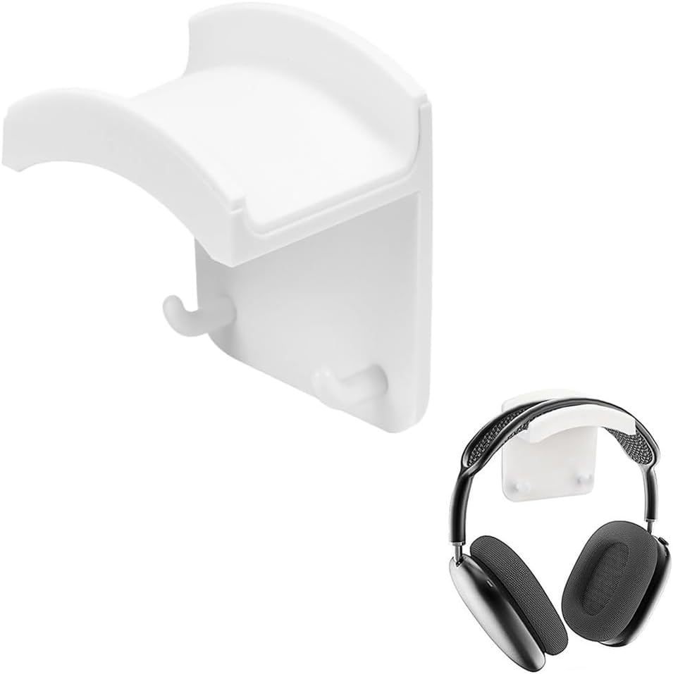 Universeller Kopfhörerhalter, Selbstklebender Kopfhörerhalter, Ohrhörerhalter, Audiohaken, Ohrhörerständer