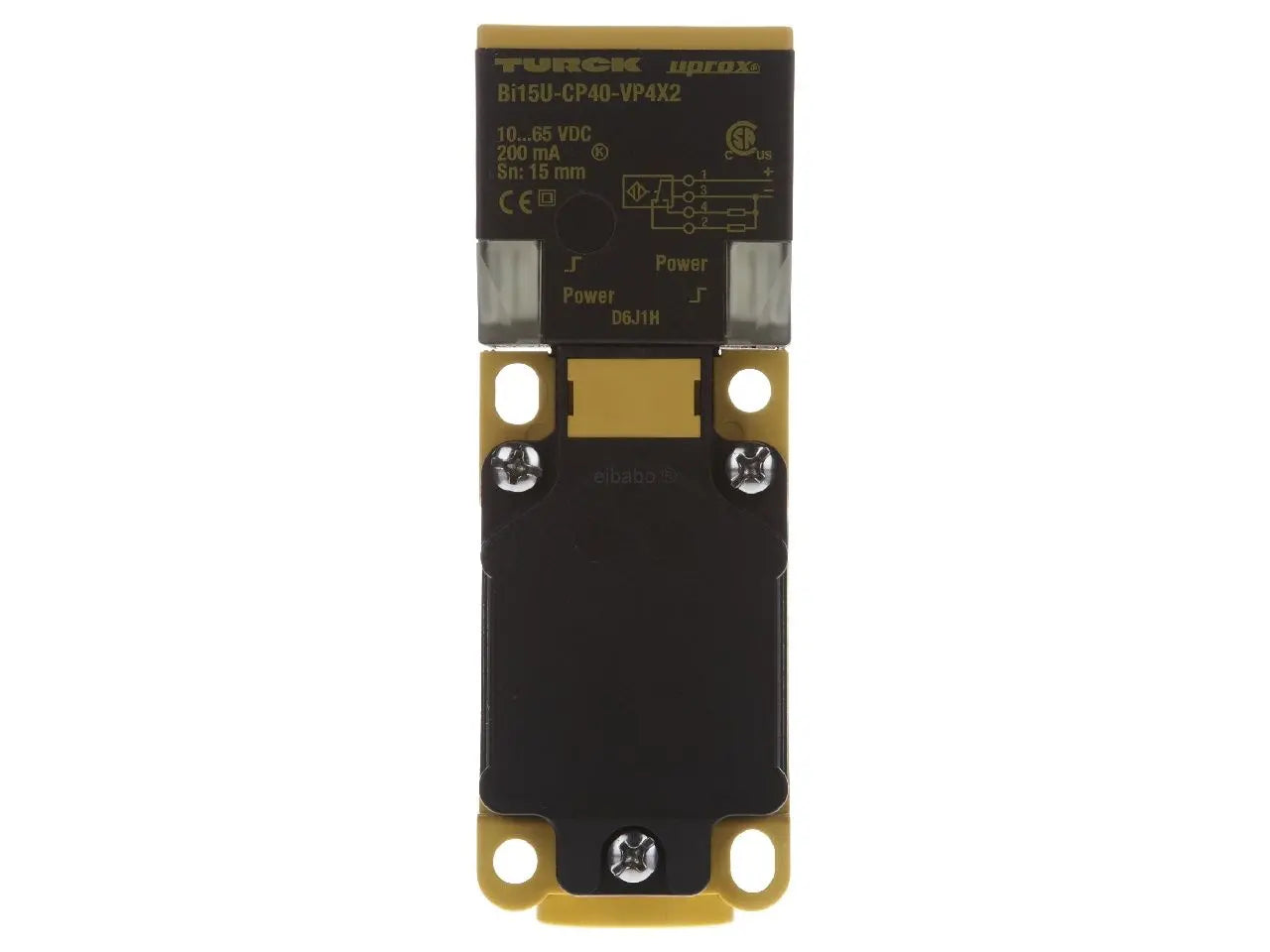 [neuwertig] B-ware Turck Sensor Näherungsschalter Induktiver Schalter Bi15 U Cp40 Vp4 X2 Kunststoff