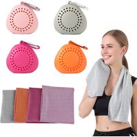 4er-set Kühlende Mikrofaserhandtücher, Atmungsaktiv, Schnelltrocknend Für Fitnessstudio, Yoga, Wandern, Camping – 60 X 30 Cm – Kzq