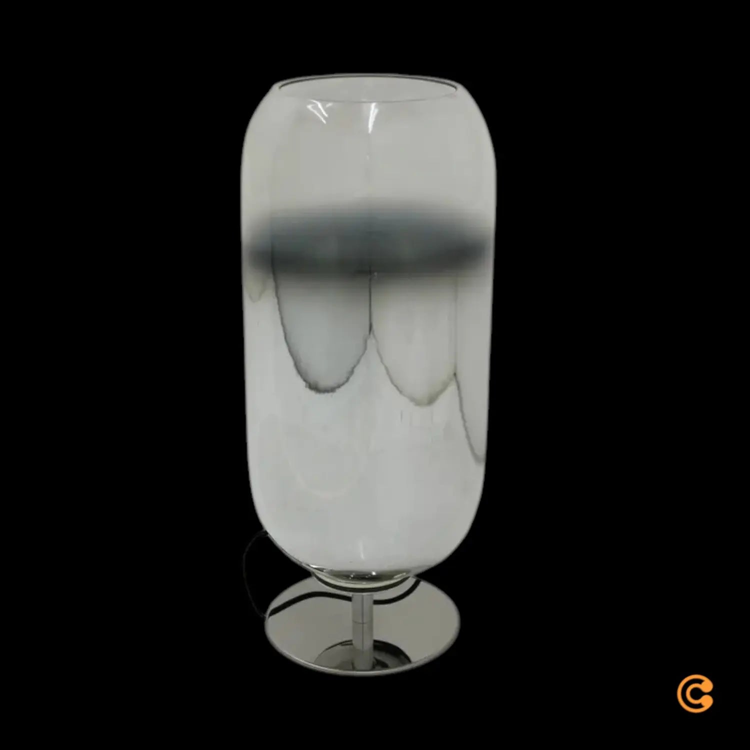 [neuwertig] B-ware Artemide Gople Tischlampe Silber/silber Tischlampe Lampe Leuchte 20 W Led 230 V