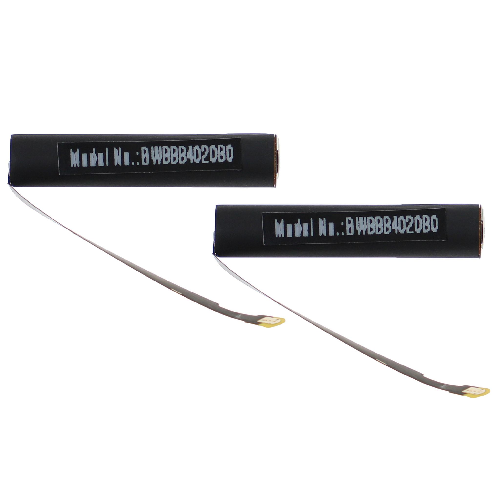 Vhbw 2x Akku Ersatz Für Apple A2032 A2031, A1523, A1722, A1604 Für Wireless Headset Kopfhörer (25 Mah, 3,7 V, Li-ion)