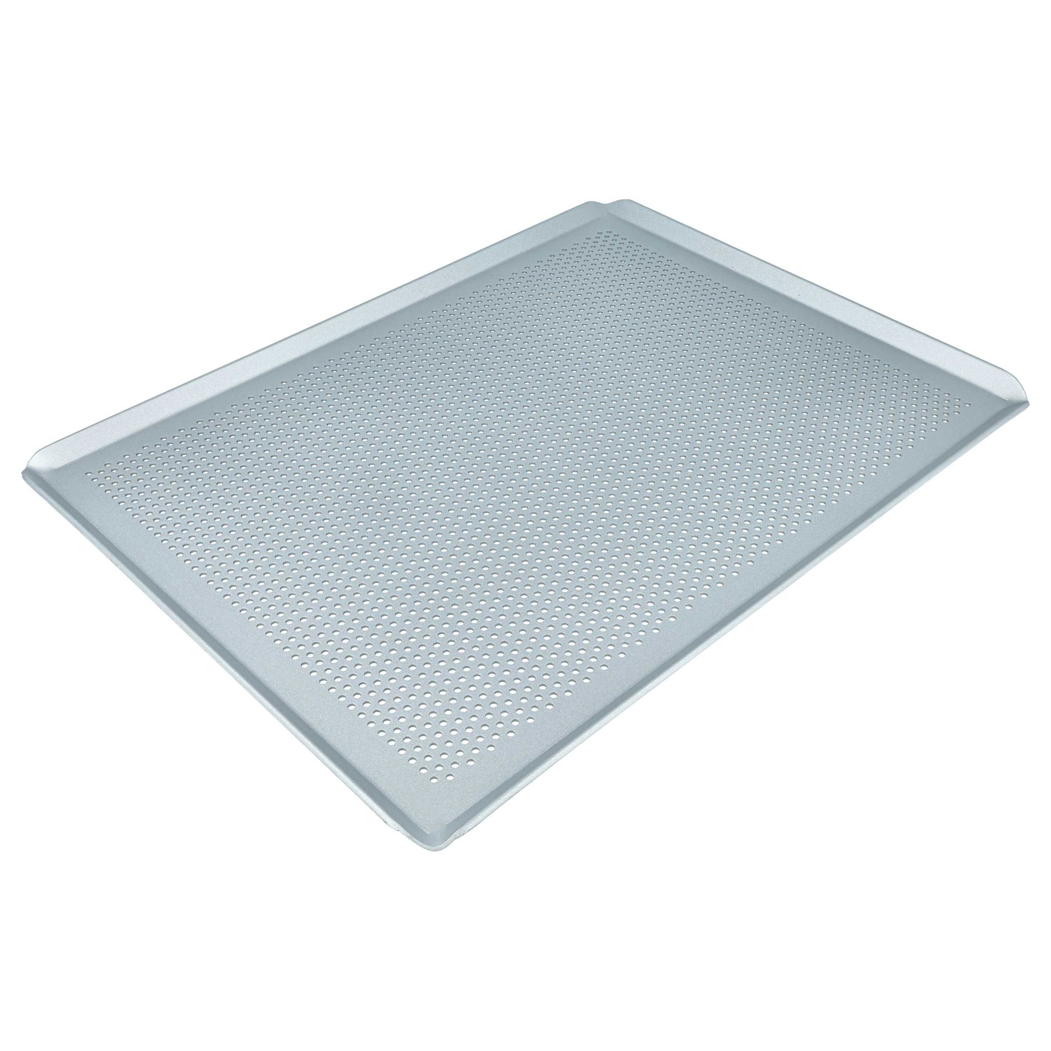 Vhbw Backblech Für Backofen 40 X 30 X 1 Cm Silber, Perforiert