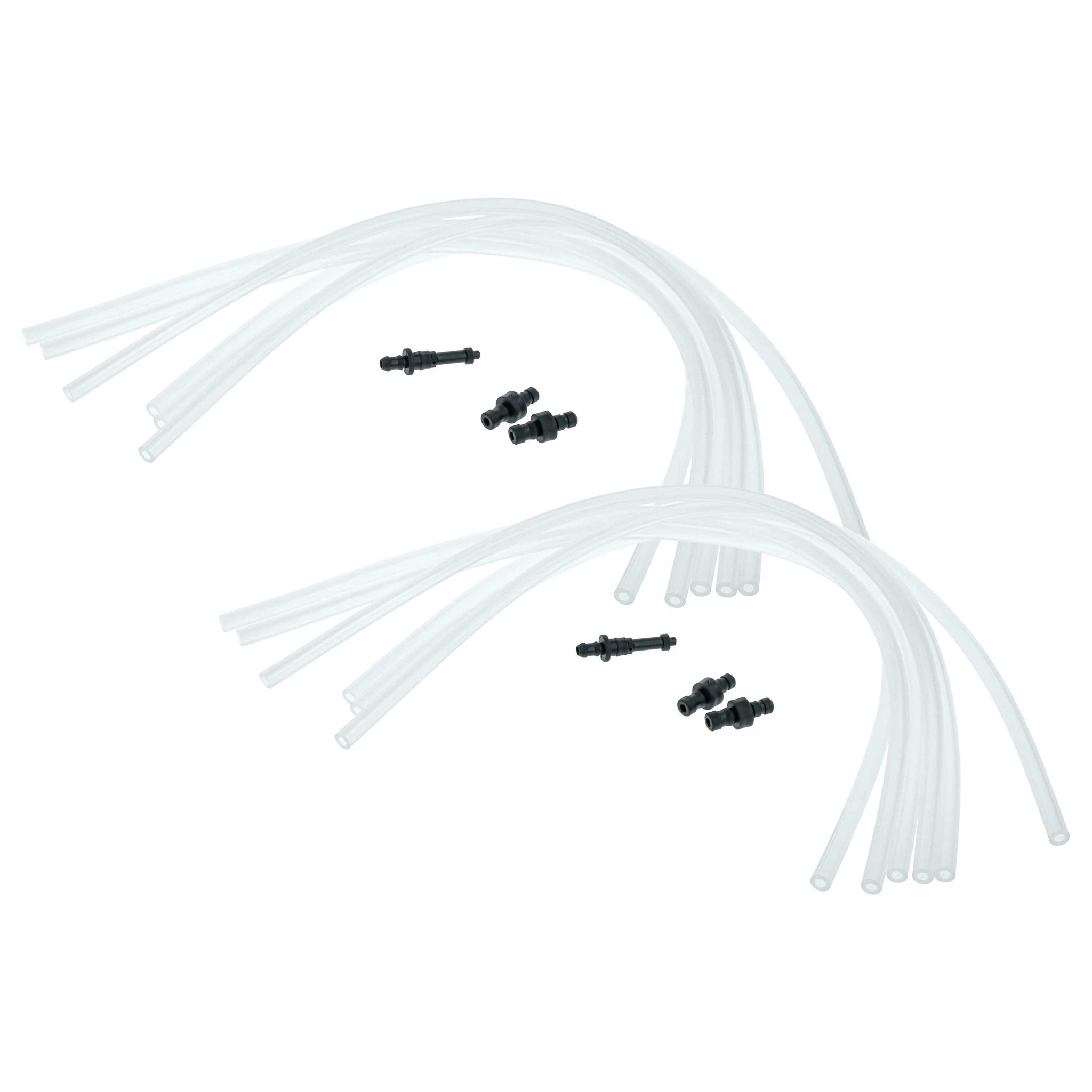 Vhbw 12x Milchschlauch-set Kompatibel Mit Jura E60 A5-a7-a9, E85, E80, E8 Kaffeemaschinen - 6x Anschlussadapter, 12x Milchschlauch