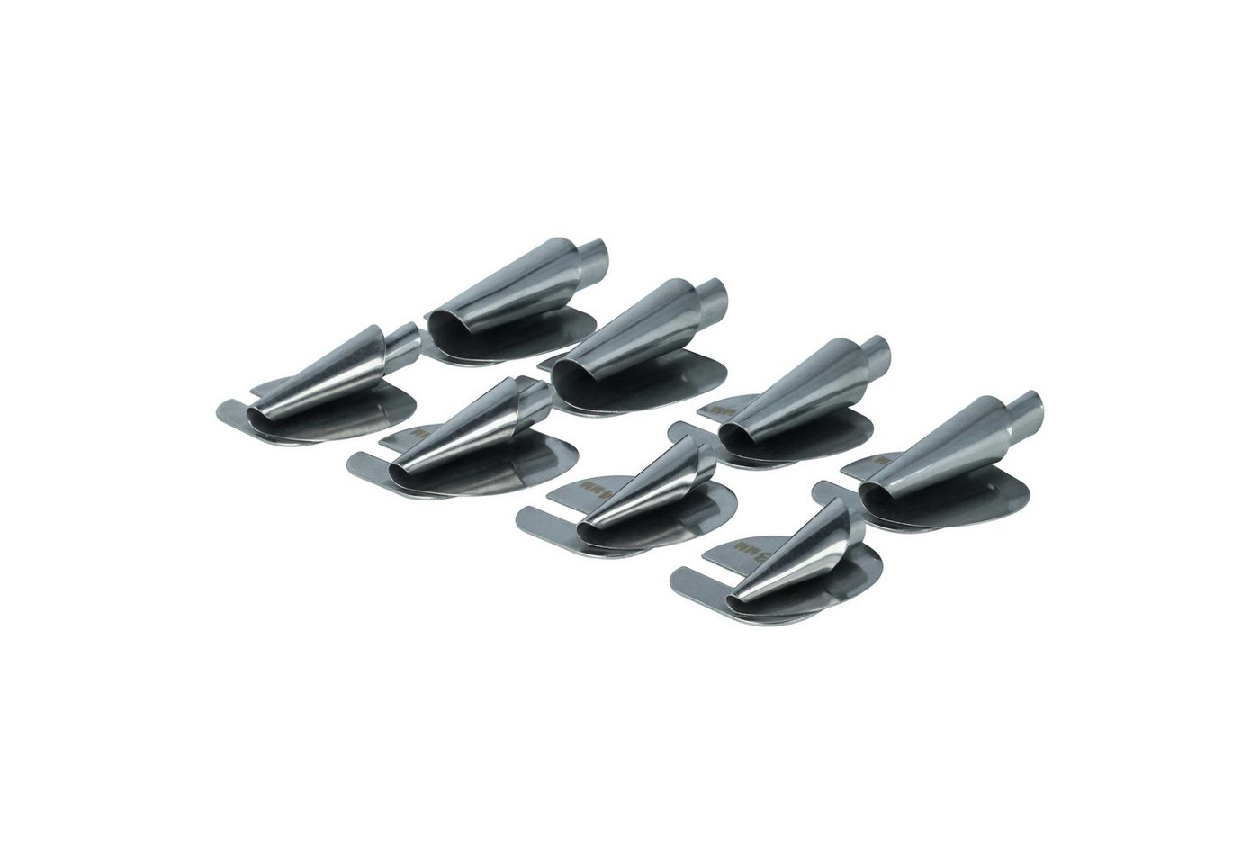 Vhbw Rollsaumfuß In 8 Größen 3/4/5/6/7/8/9/10 Mm Für Nähmaschinen Mit Niedrigem Schaft 8-tlg. Nähfuß-set