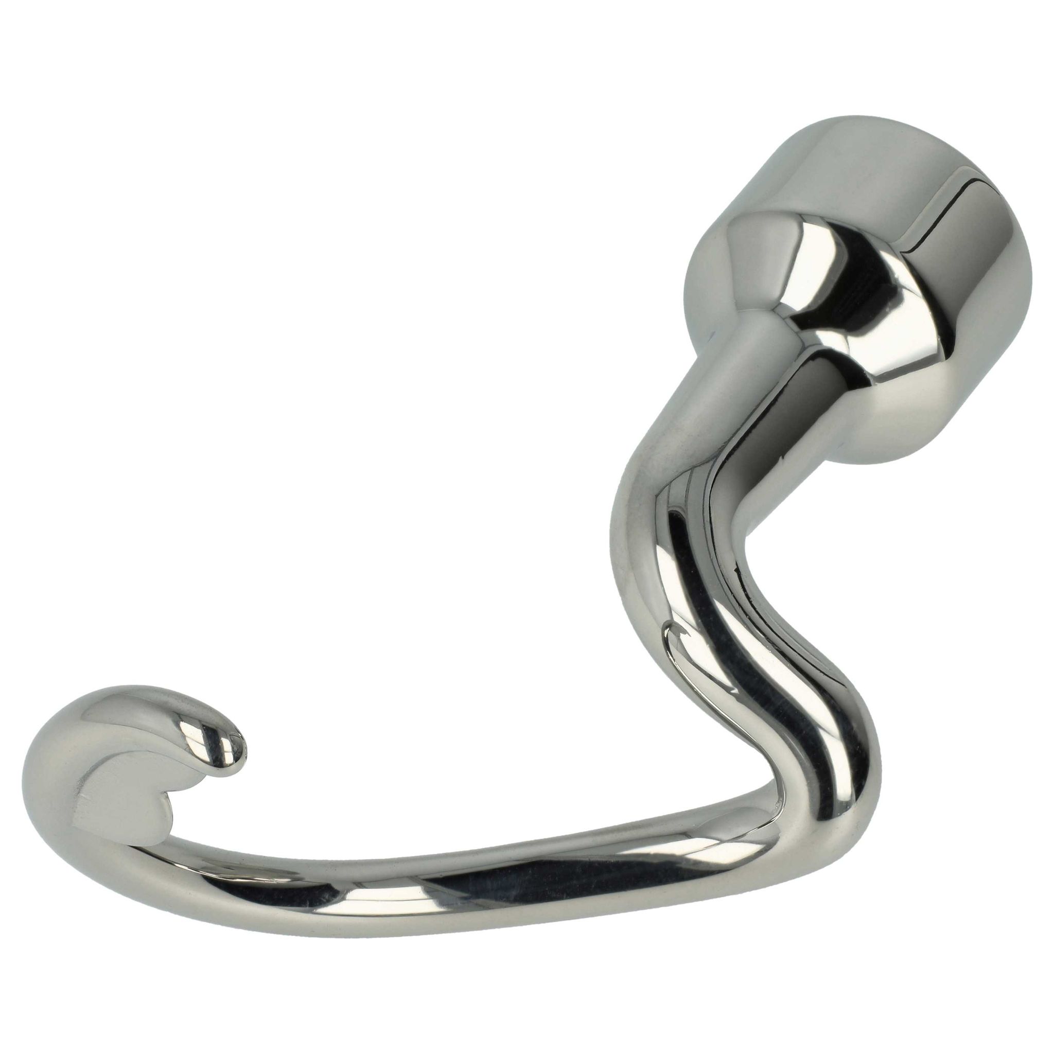 Vhbw Knethaken Kompatibel Mit Kitchenaid Rksm6573er Rksm6573cu Küchenmaschine - Rührhaken, Spiral, 14 X 6 Cm, Edelstahl Silber