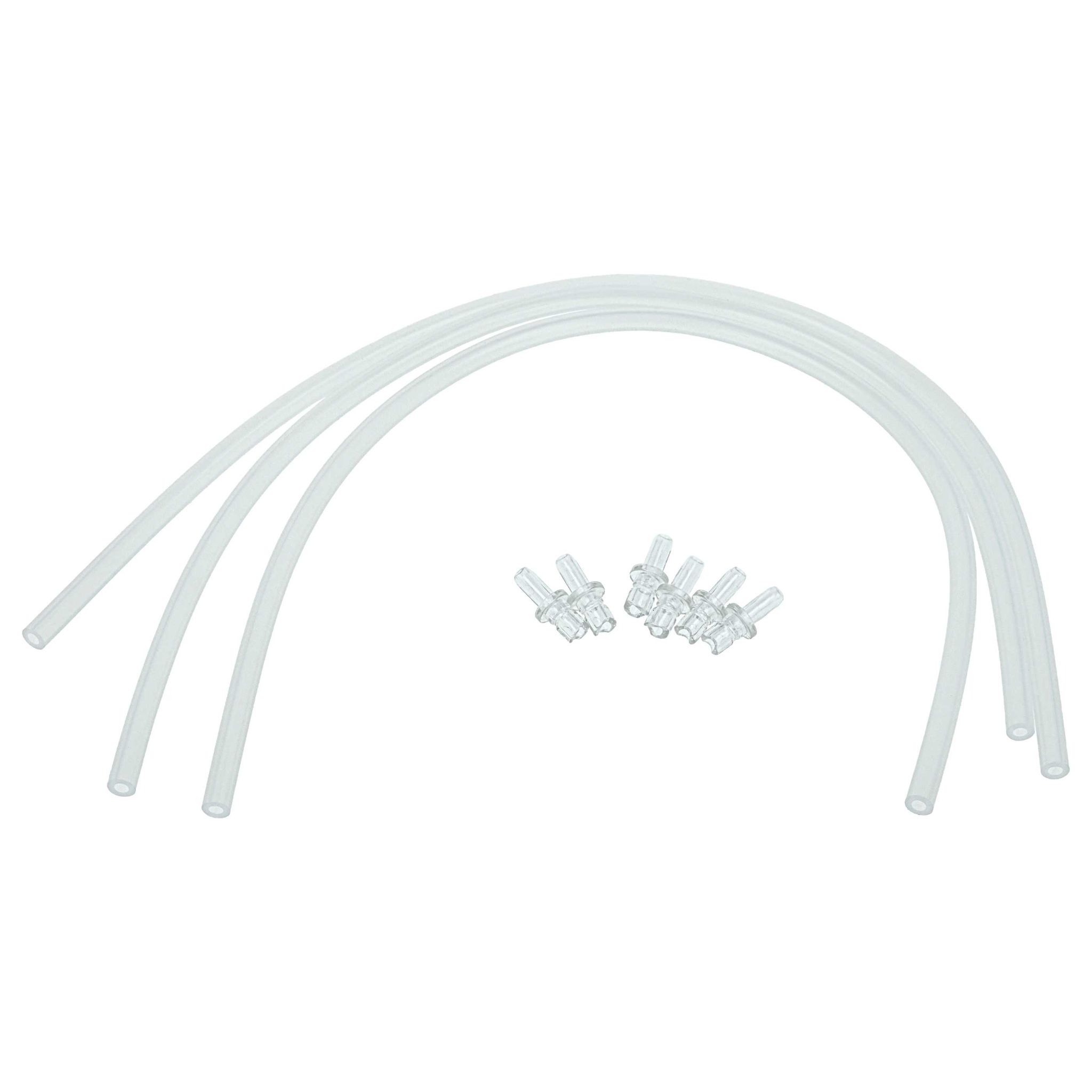 Vhbw 3x Milchschlauch-set Kompatibel Mit Jura Cool-control Impressa, Giga, E8 Kaffeemaschinen - 6x Anschlussadapter, 3x Milchschlauch