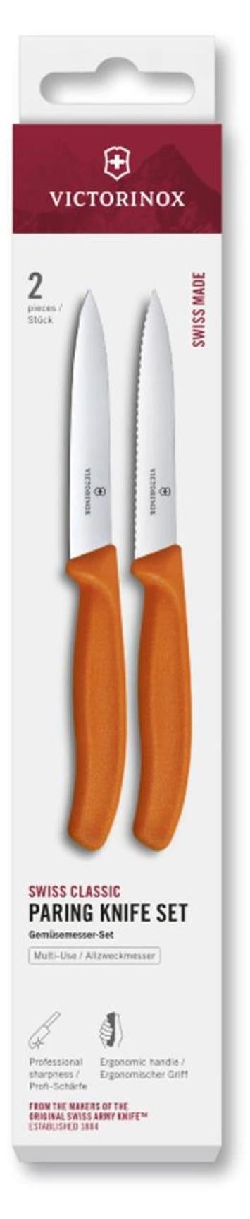 Küchenmesser Set Victorinox Swiss Classic Glatte Gezahnte Klinge