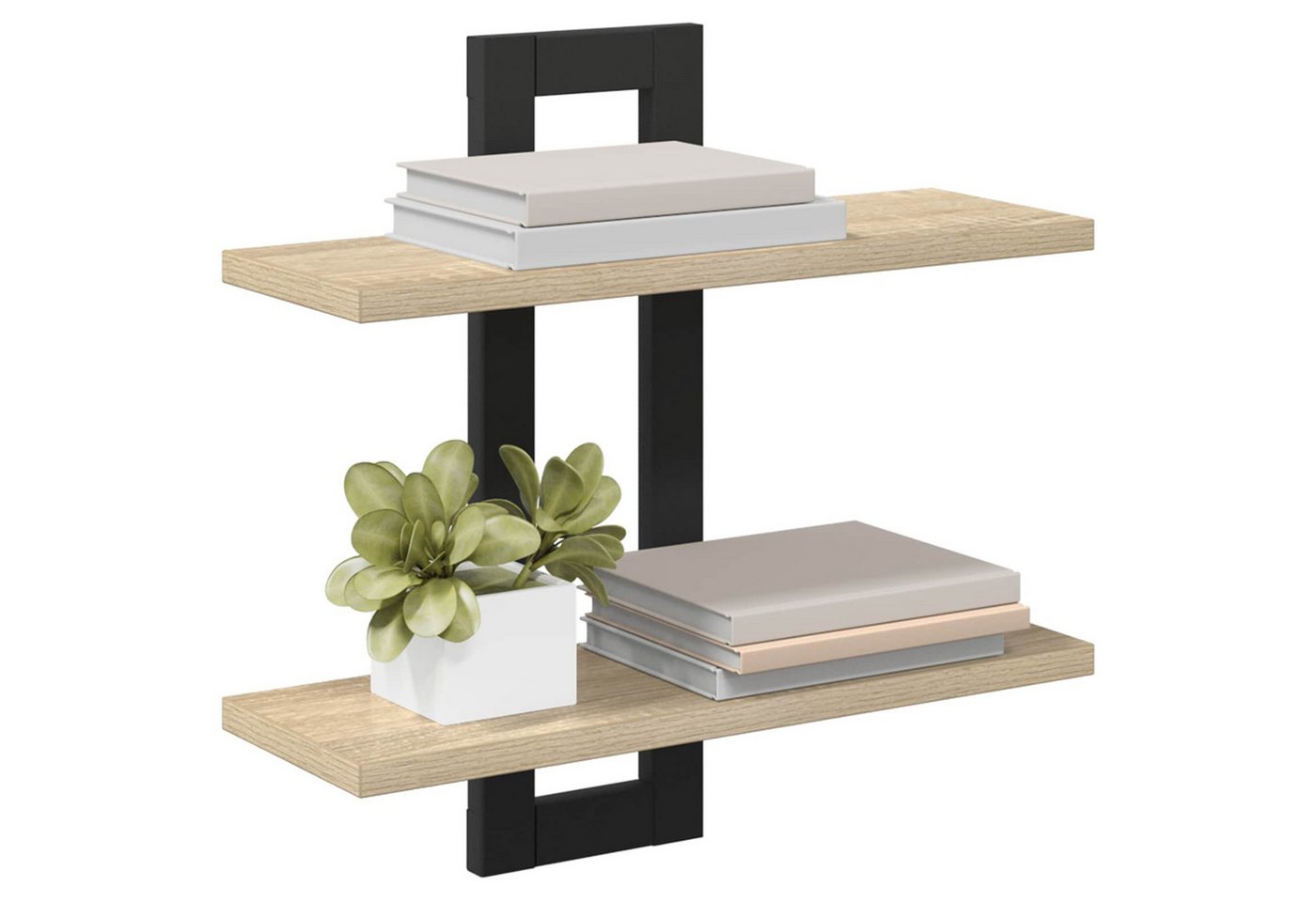 Schweberegale Sonoma-eiche 40 X 15 X 40 Cm Holzwerkstoff Vidaxl Bild 2