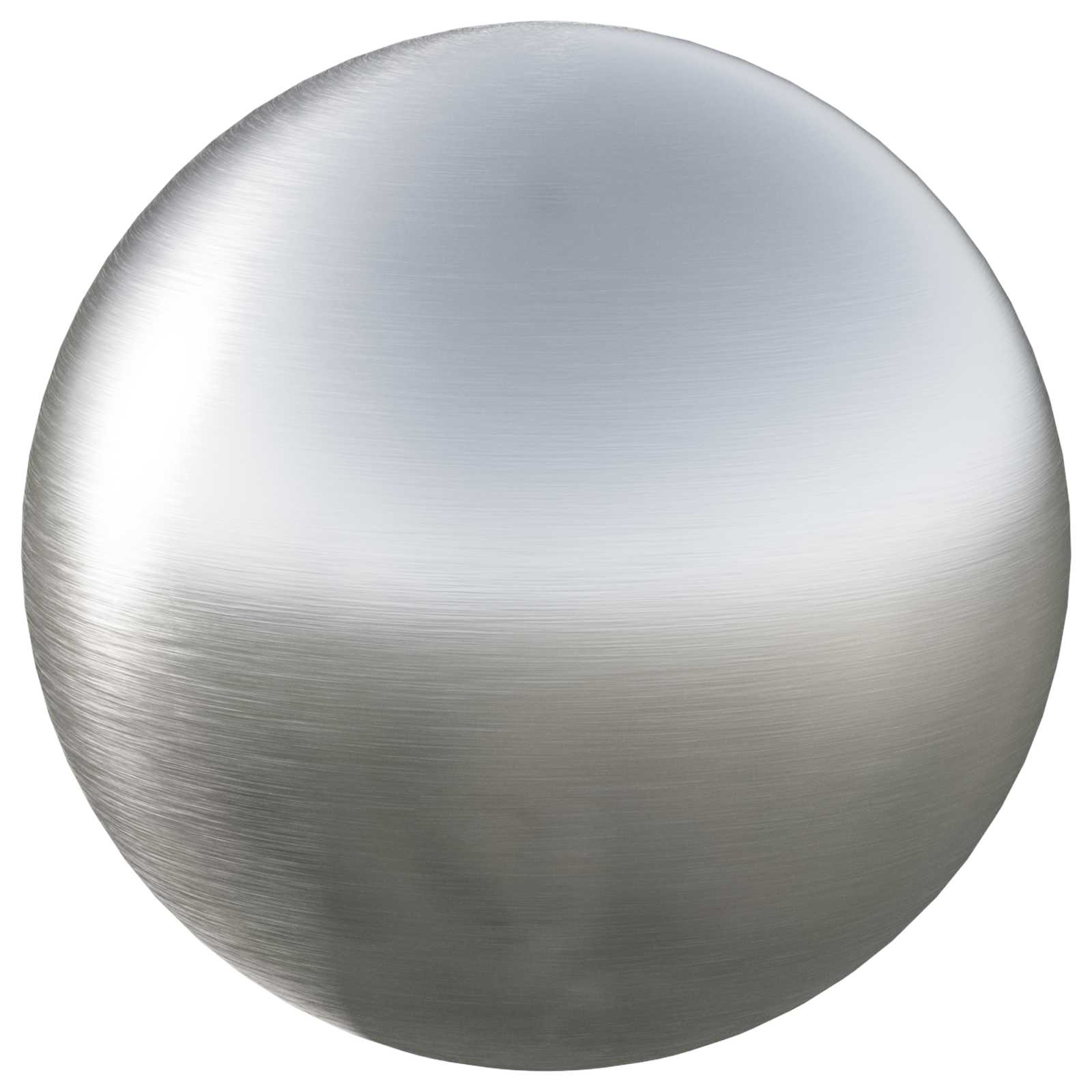 Gebürsteter Ball Ø 20 Cm Silber Edelstahl 201 Vidaxl