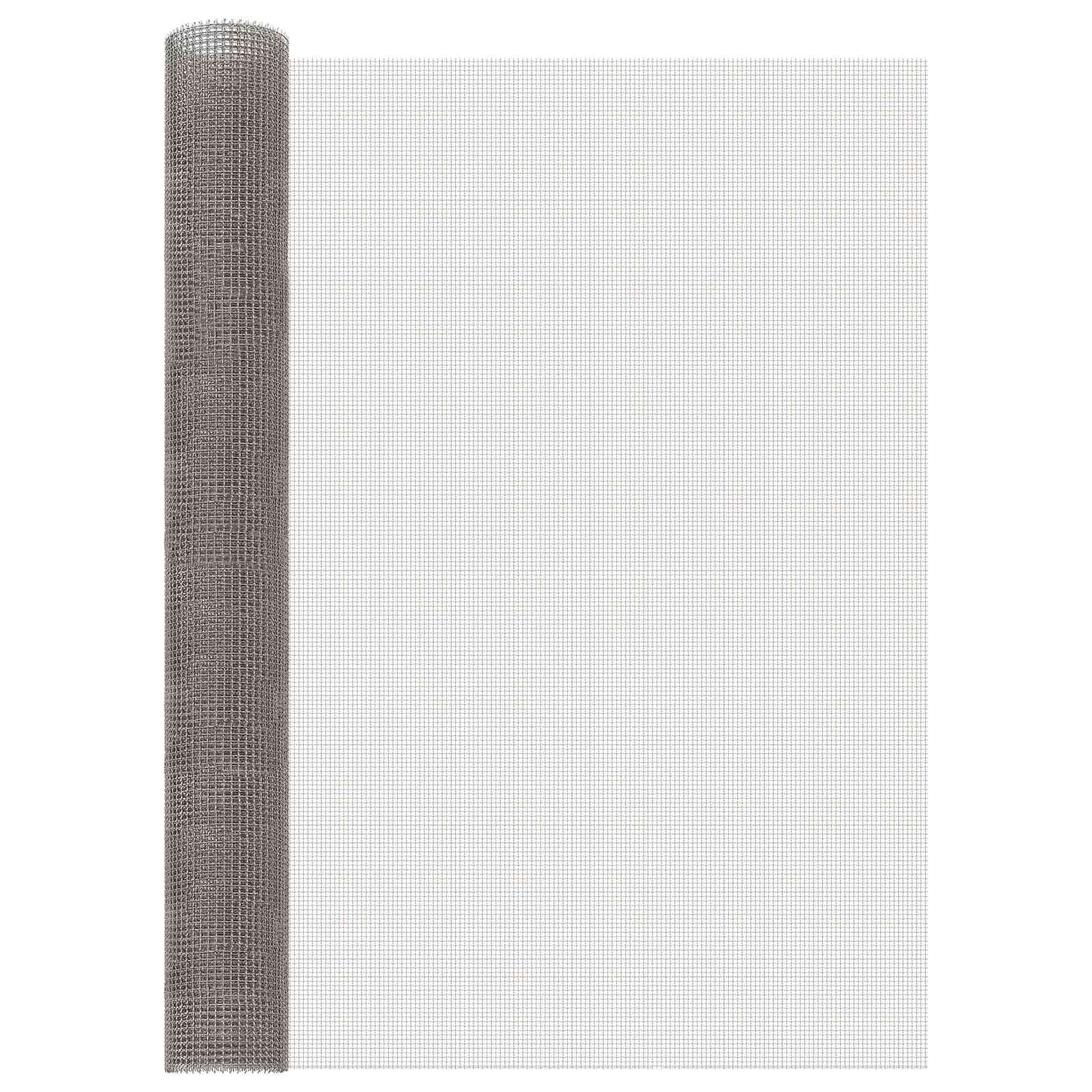 Vidaxl Mesh Screen 100 X 200 Cm 3 Mesh Stainless Steel 201 Silver