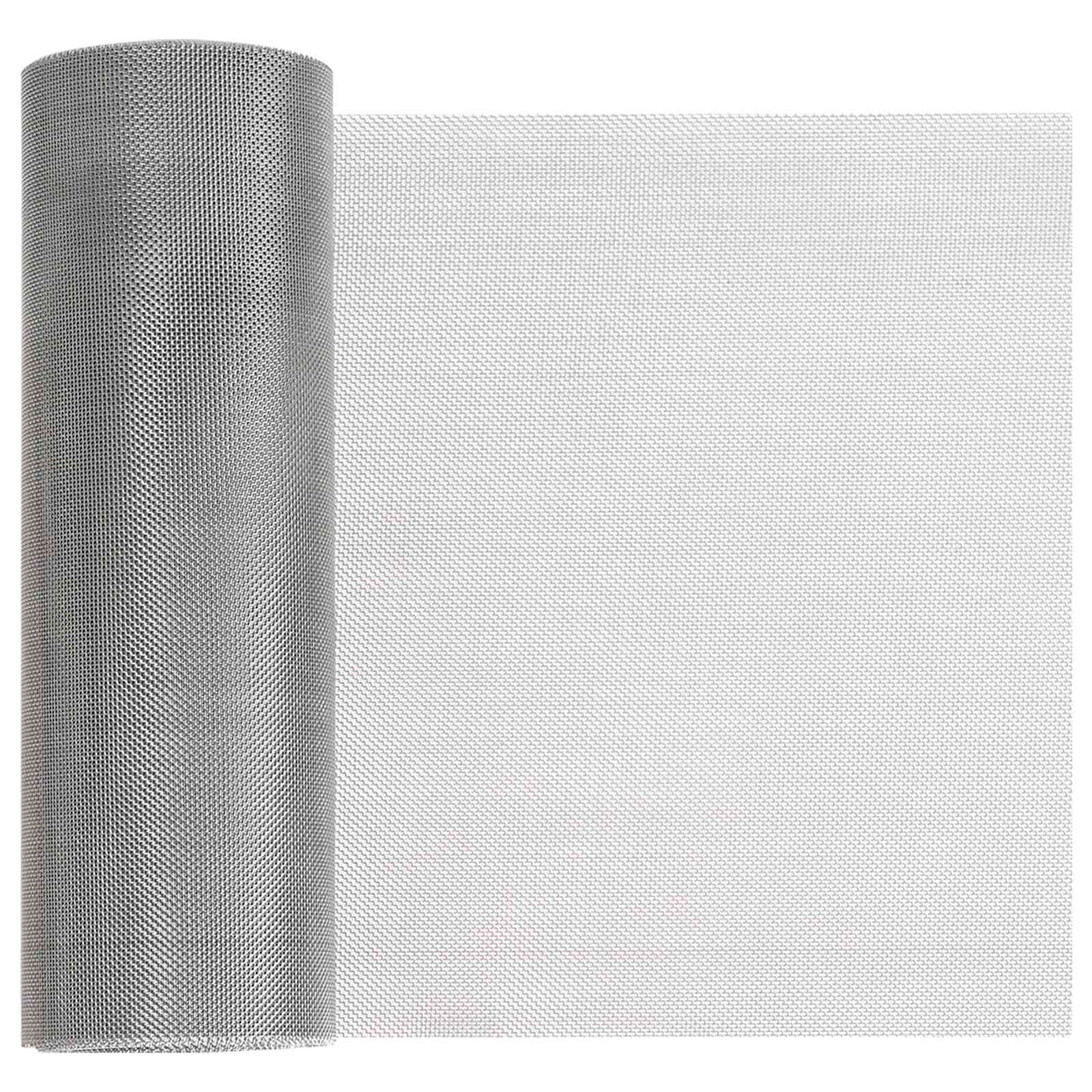 Mesh Bildschirm 20 X 2000 Cm 30 Mesh Edelstahl 201 Silber Vidaxl