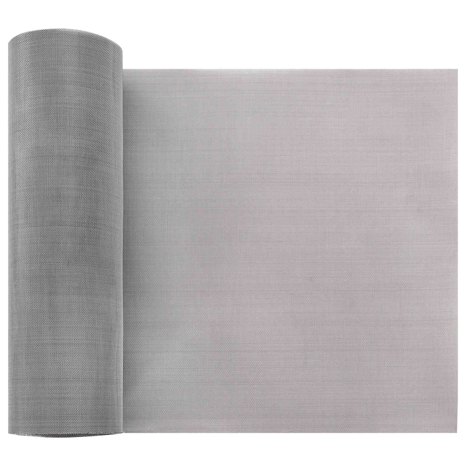 Mesh Bildschirm 20 X 2000 Cm 60 Mesh Edelstahl 201 Silber Vidaxl