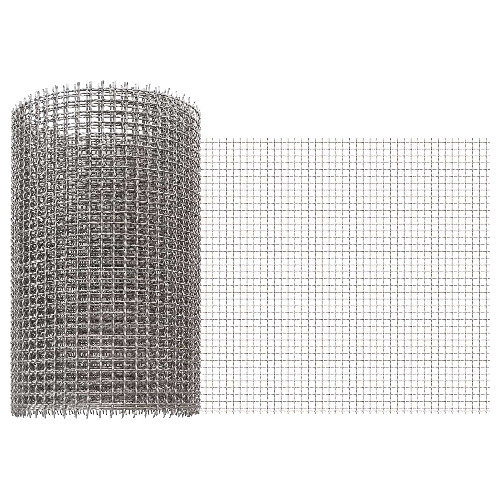 Mesh Bildschirm 20 X 500 Cm 3 Mesh Edelstahl 201 Silber Vidaxl