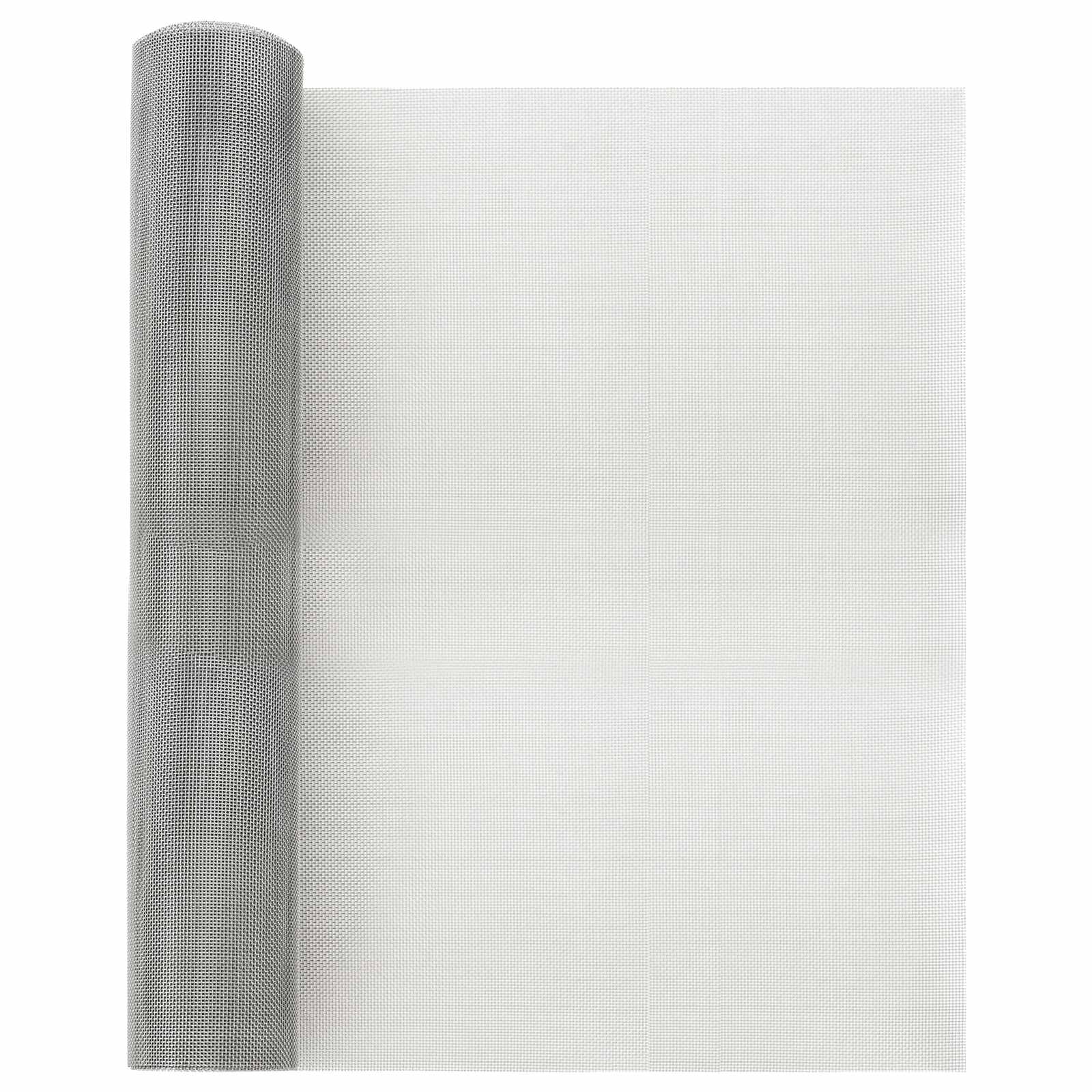 Mesh Bildschirm 40 X 1000 Cm 20 Mesh Edelstahl 201 Silber Vidaxl