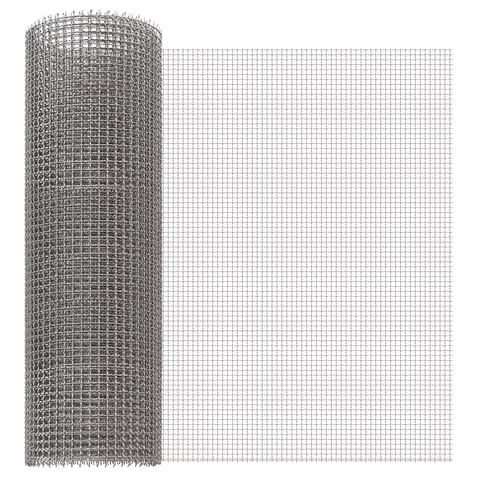 Mesh Bildschirm 40 X 1000 Cm 3 Mesh Edelstahl 201 Silber Vidaxl