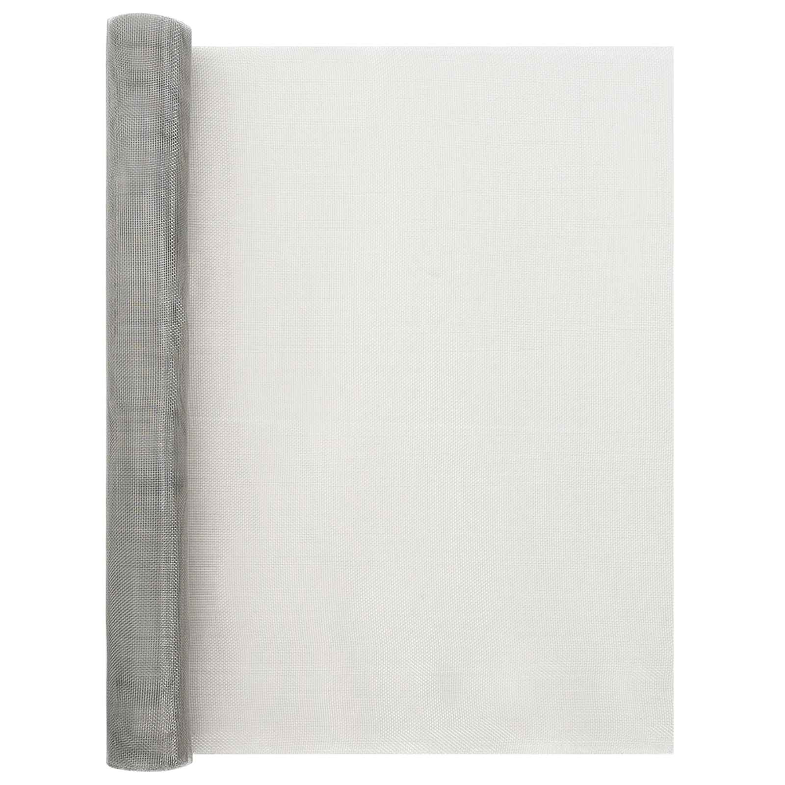 Mesh Bildschirm 60 X 1000 Cm 20 Mesh Edelstahl 201 Silber Vidaxl