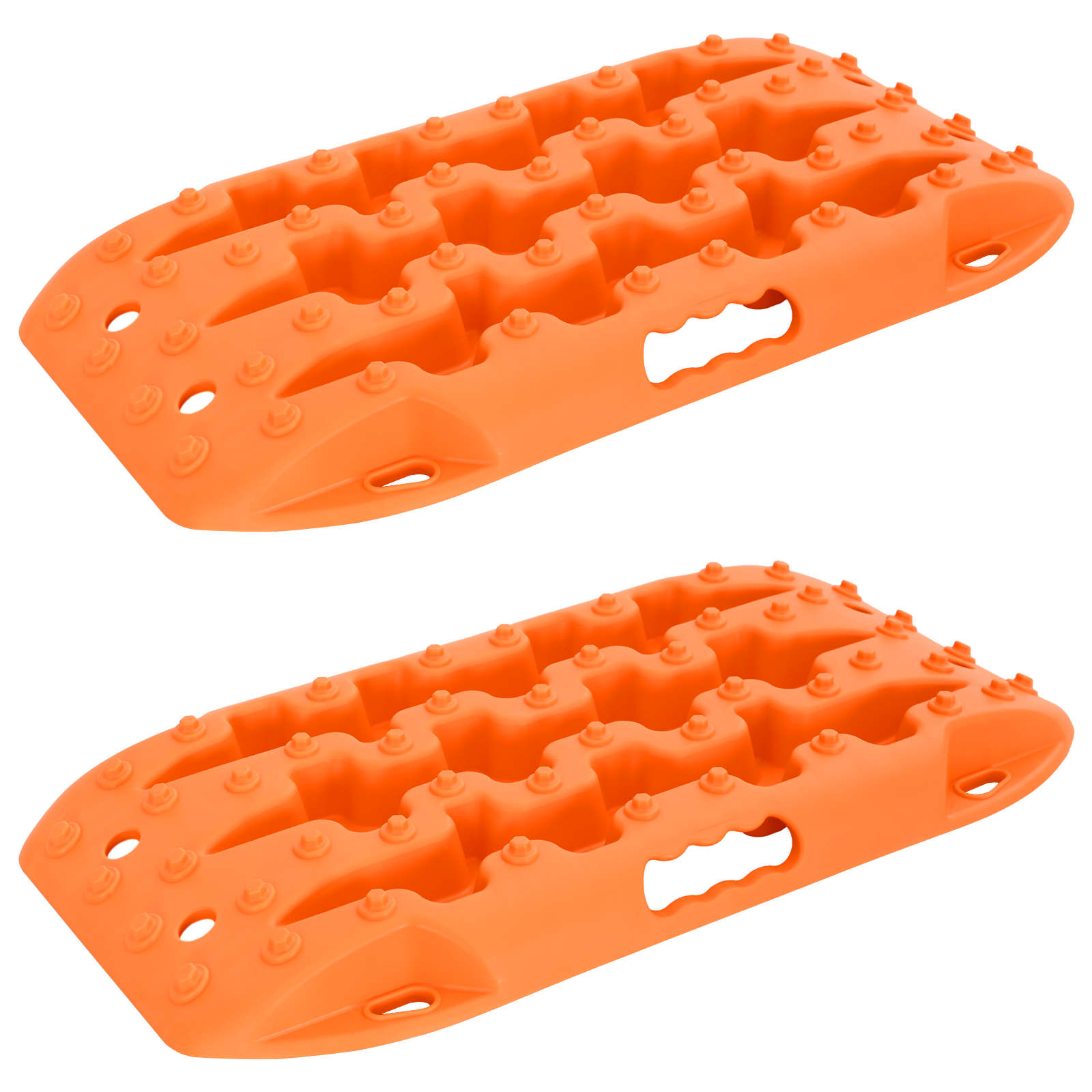 Traktionsplatte 2 Stk. Orange 57,5x30,5x5,5 Cm Vidaxl