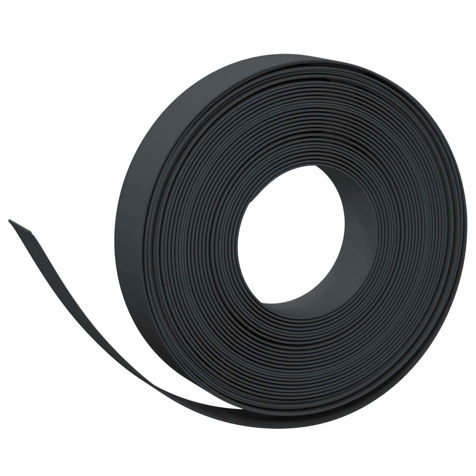 Vidaxl Garden Edging 25 M 10 Cm Pe Black