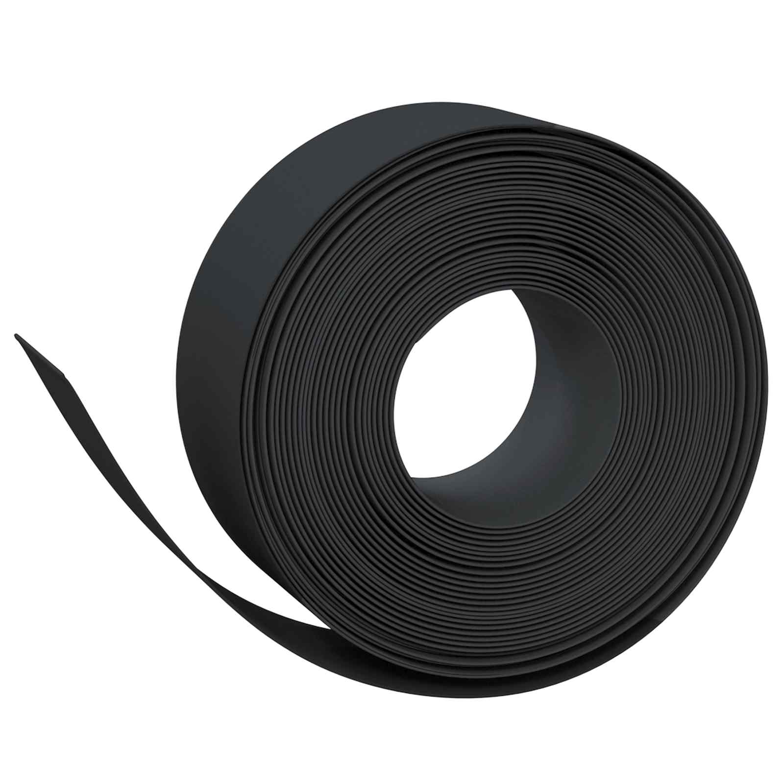 Vidaxl Garden Edging 25 M 20 Cm Pe Black