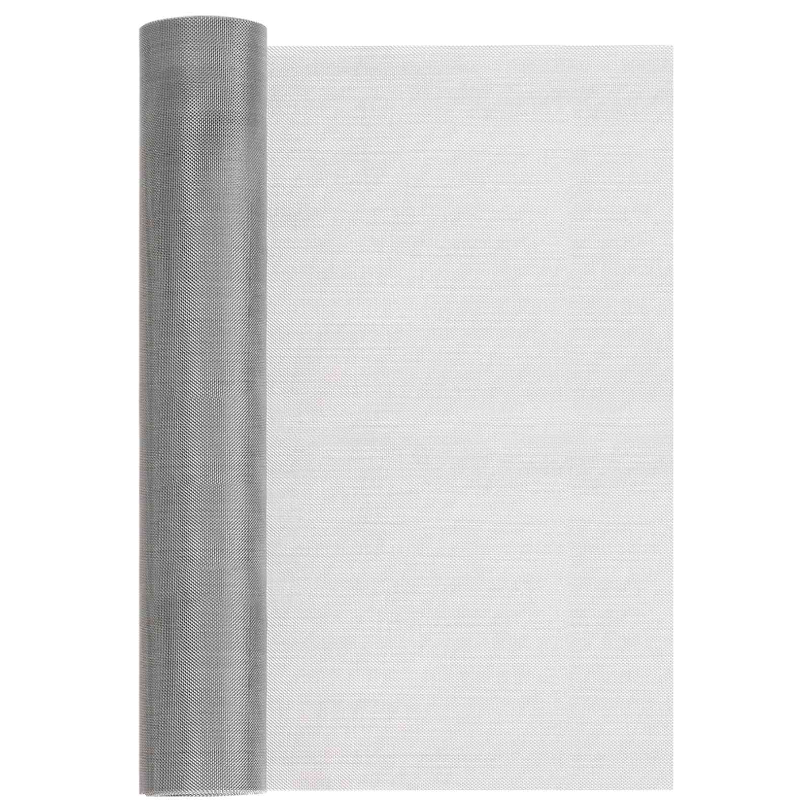 Vidaxl Mesh Screen 40 X 500 Cm 30 Mesh Stainless Steel 201 Silver
