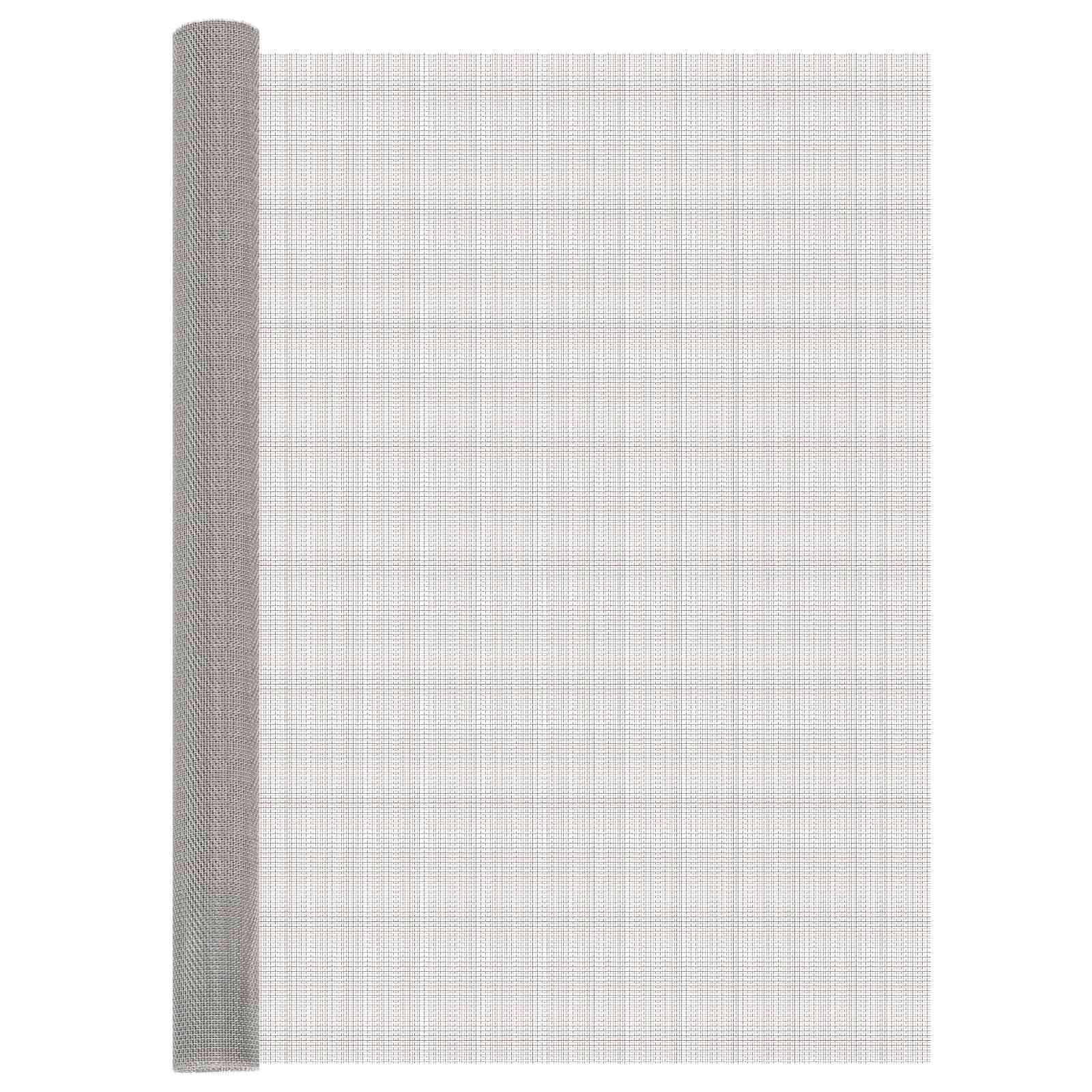 Mesh Bildschirm 120 X 500 Cm 8 Mesh Edelstahl 201 Silber Vidaxl