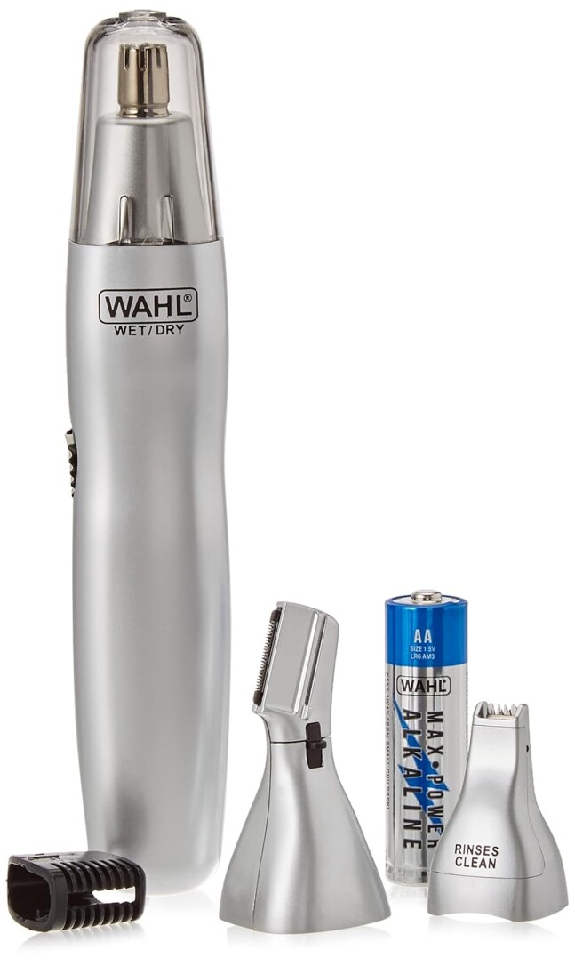 Wahl 5545-427 3-in-1 Nasenhaar-, Ohrhaar- Und Augenbrauenhaarentferner, Batteriebetrieben