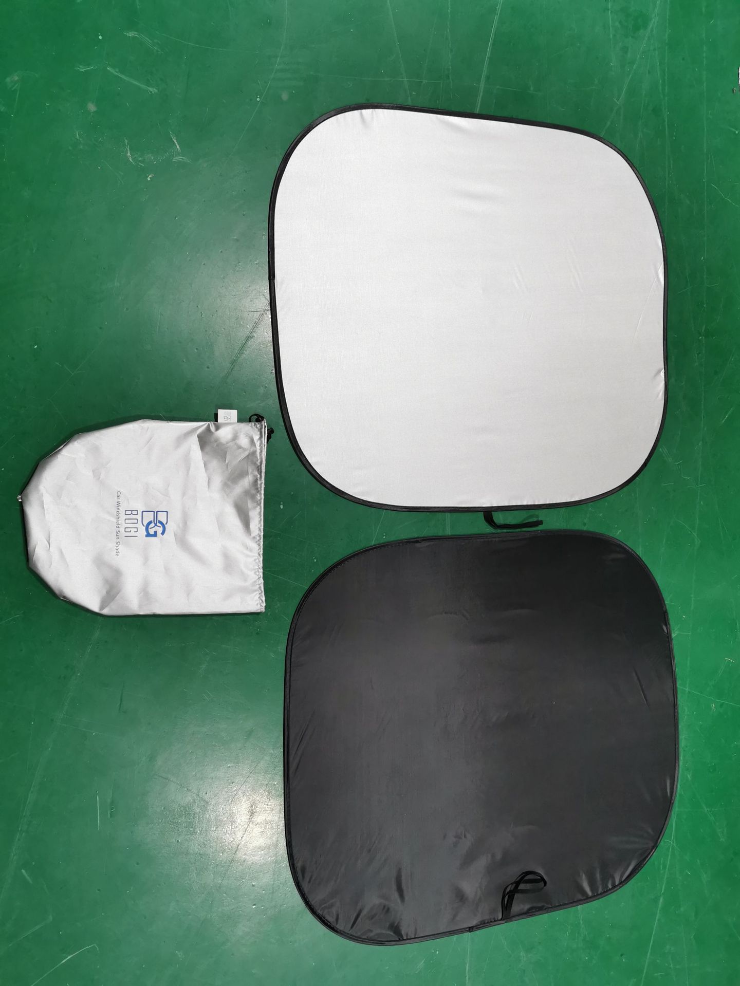 Sonnenschutzblenden Für Die Windschutzscheibe (2er-pack) – Polyester-sonnenschutz Mit Silberner Uv-beschichtung