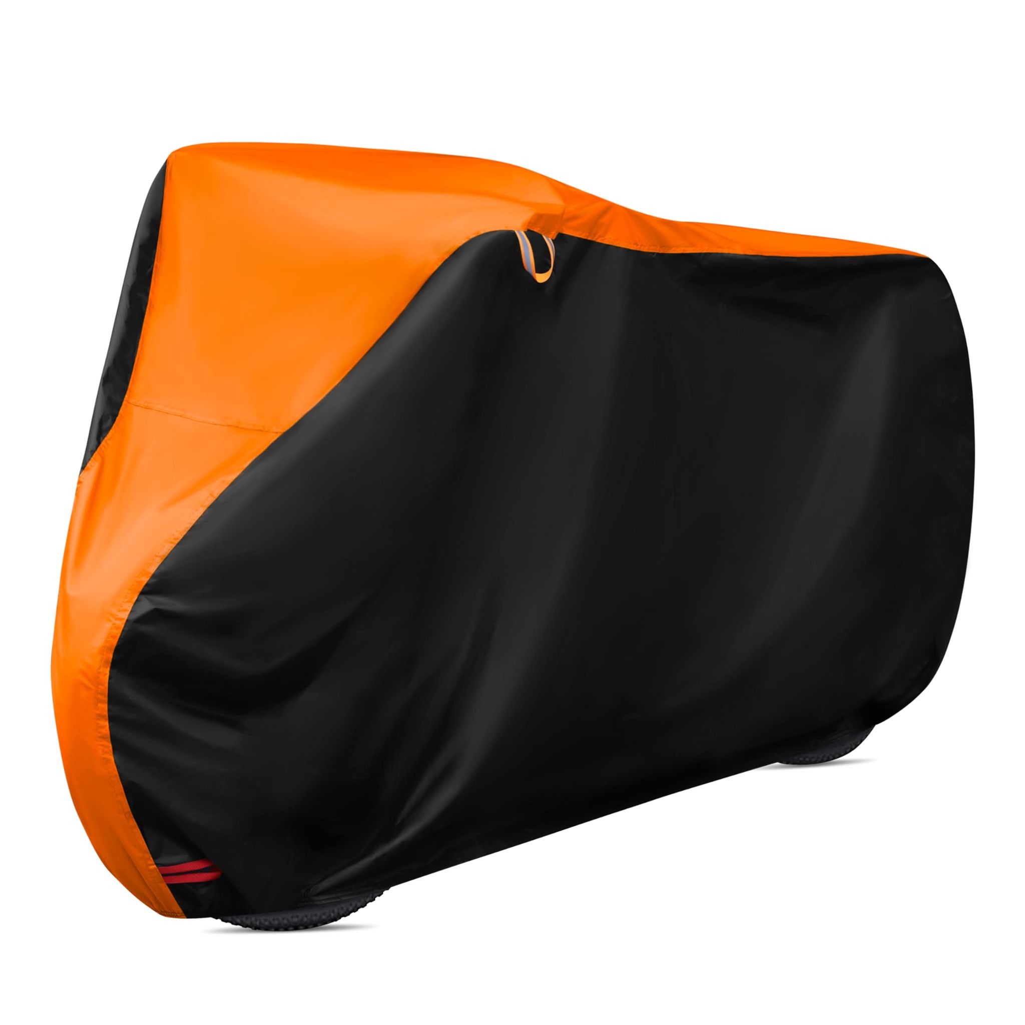 Hochwertige, Wasserdichte Fahrradabdeckung (210t) – Regenschutz – Für Den Außenbereich – Mit Schlössern – Sonnenschutz – Reißfest – Inkl. Tasche – 200 X 70 X 110 Cm