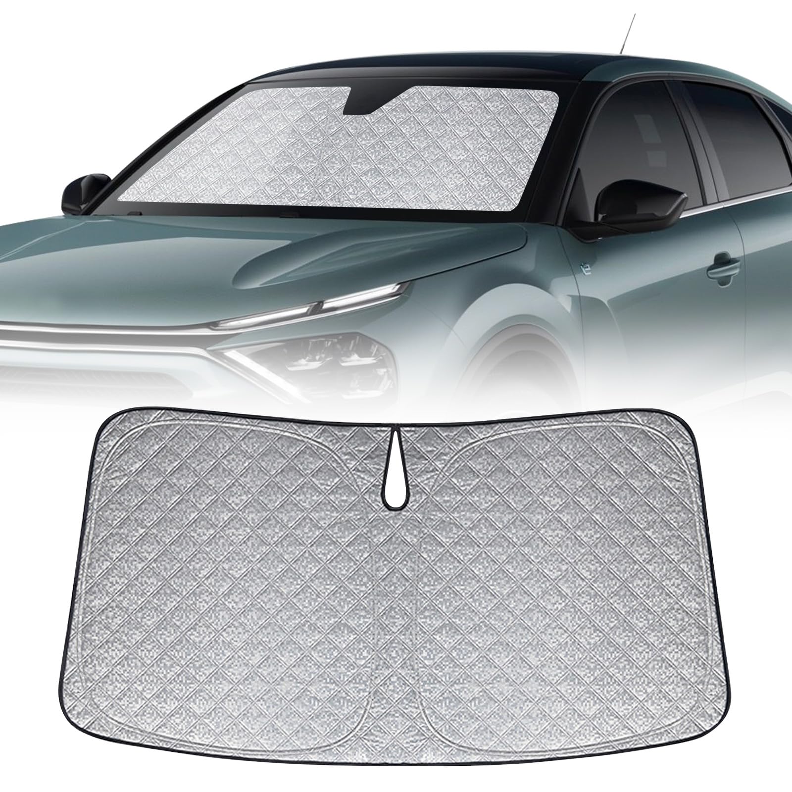 Sonnenschutzblende Für Die Windschutzscheibe Des Citroën C4 Picasso (2013–2022), Faltbar, Blockiert 99 % Der Uv-strahlen Und Hält Ihr Fahrzeug Kühl.
