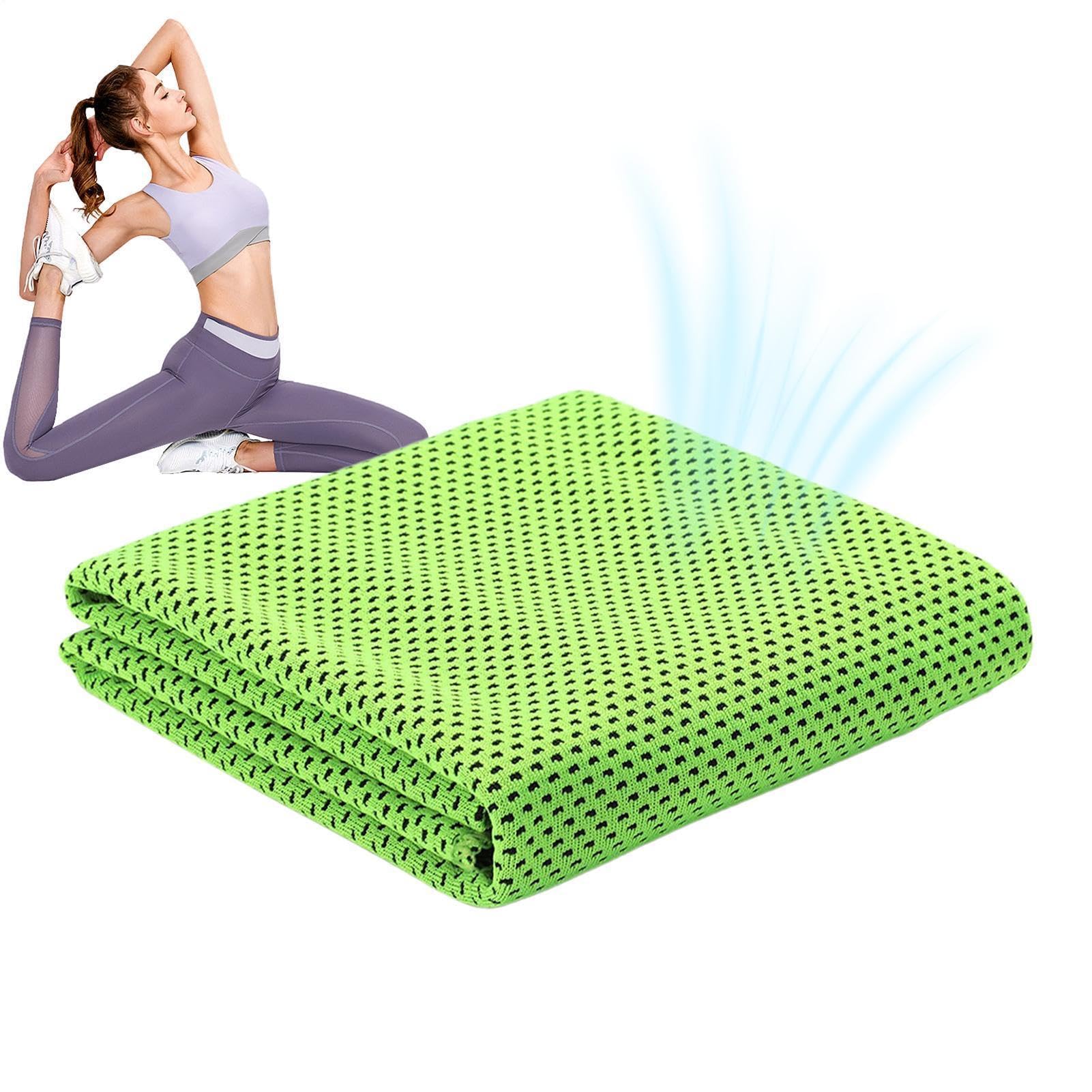 Kühlende Nacken- Und Gesichtstücher Kühlendes Nackentuch 30 X 100 Cm Sofort Kühlendes Mikrofaserhandtuch Für Yoga, Golf, Sport, Fitnessstudio, Training, Camping