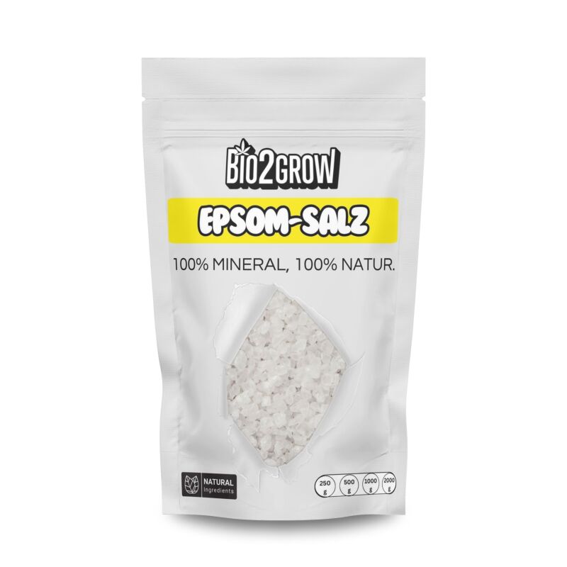 Bio2grow Epsom-salz 1 Kg – Magnesiumsulfat Pflanzenstärkung