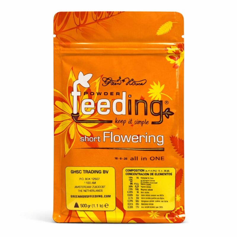 Green House Feeding Short Flowering 125 Gramm – Blütedünger Langzeit