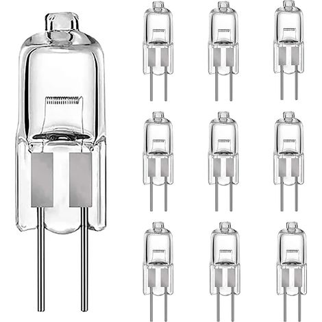 Halogen-ampulle G4 20 W Jc T3 Kristall Transparent Ac/dc 12 V, Fassung G4 Mit Broschen, Lüstern, Garde-corps, Lampen Und Büros, Spots Für Untermöbel, Eingebettete Beleuchtung, 360°-beleuchtung, Weißes