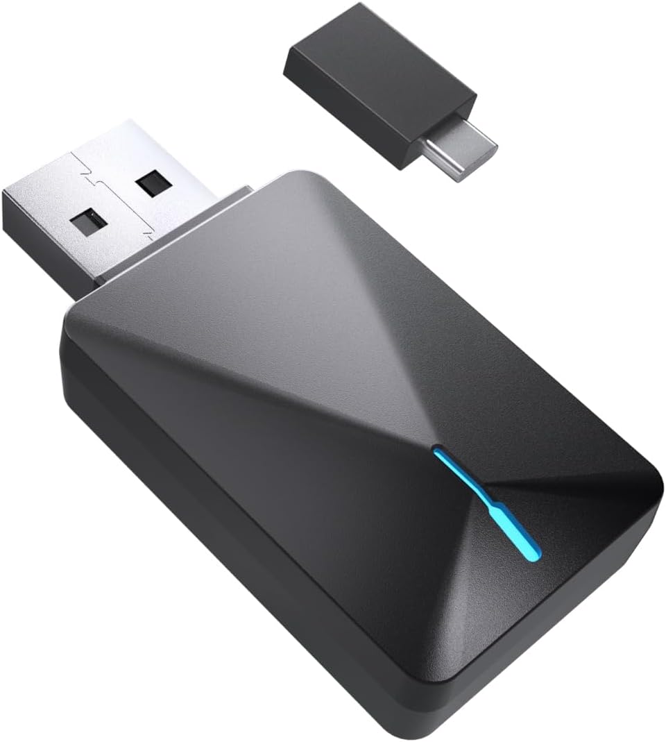 Mini-usb-adapter 2026 Für Carplay Ohne Kabel Für Iphone Und Android Auto, Plug & Play, Schnelle Und Stabile Verbindung, Carplay-adapter Ohne Kabel