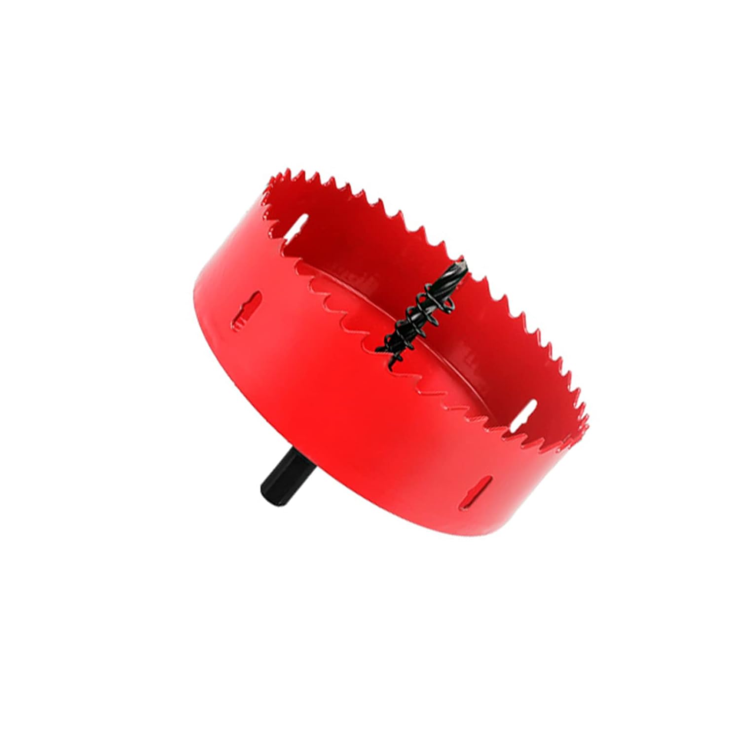 Glasglocke Aus Bimetallischem Hss In 165 Mm (6-1/2 Sekunden) Mit Mandrin, Robuster Konzeption Und Saurem Ausgießen Von Holzbrettern, Maislochbrettern, Aluminium, Platten Und Kunststoffen.
