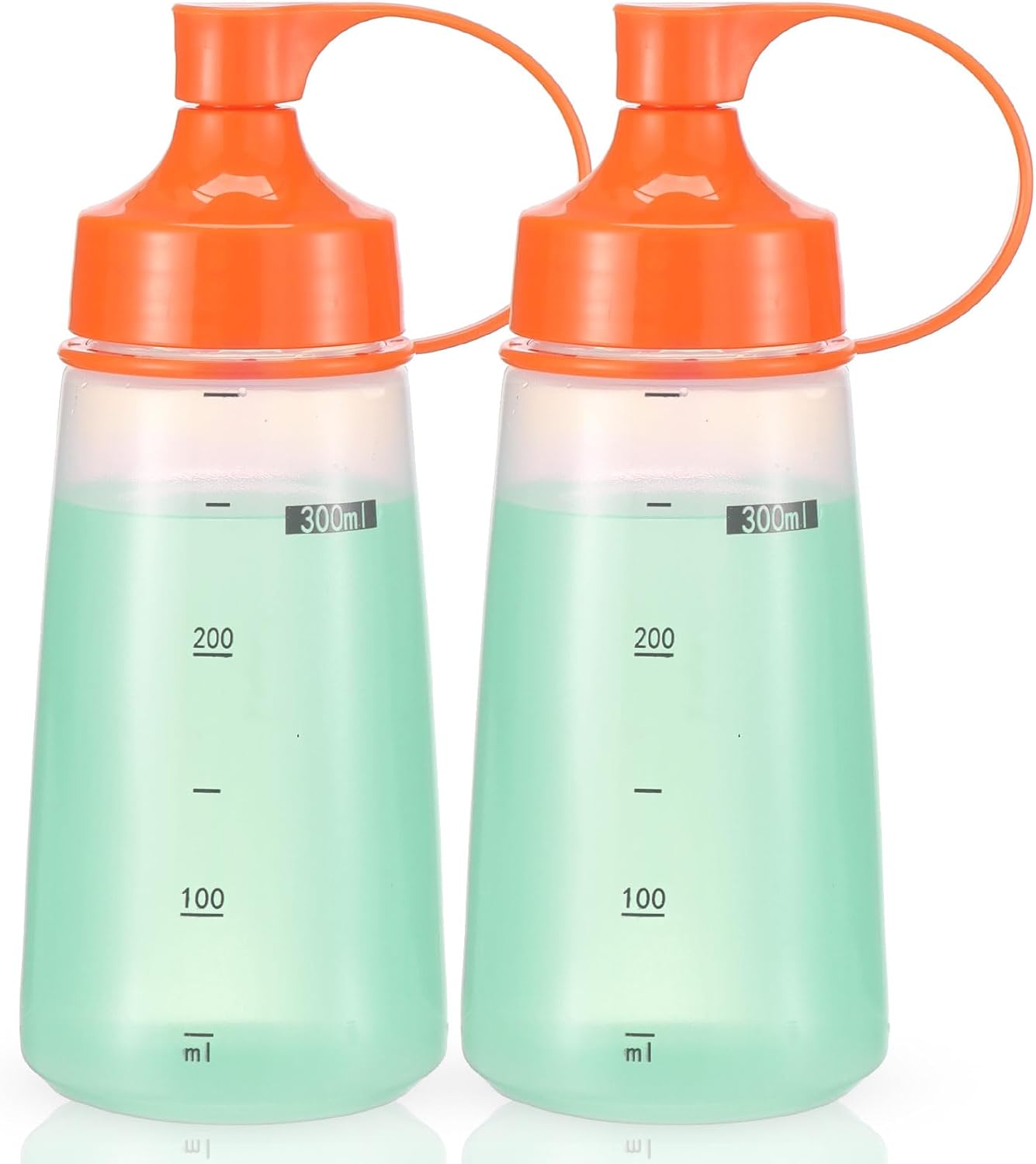 Mehlsuppen Und Grande Ouverture – Set Mit 2 Flakons Und Gewürzen, Suppen Ohne Bpa, Für Saucen, Epaisses, Résine, Loisirs Créatifs, Flakons Mit Gewürzen, 300 Ml/10 Oz (orange)