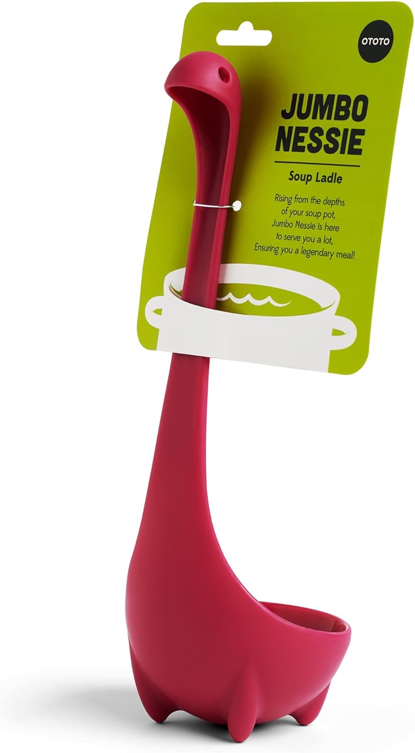 Ototo La Louche Nessie Originale – Louche À Supe, Gadget Amusstant, Motiv Loch Ness, Kadett Der Küche Für Mama – Ustentiles De Kitchen Mignons And Pratiques – Cadeaux Uniques Pour Femmes
