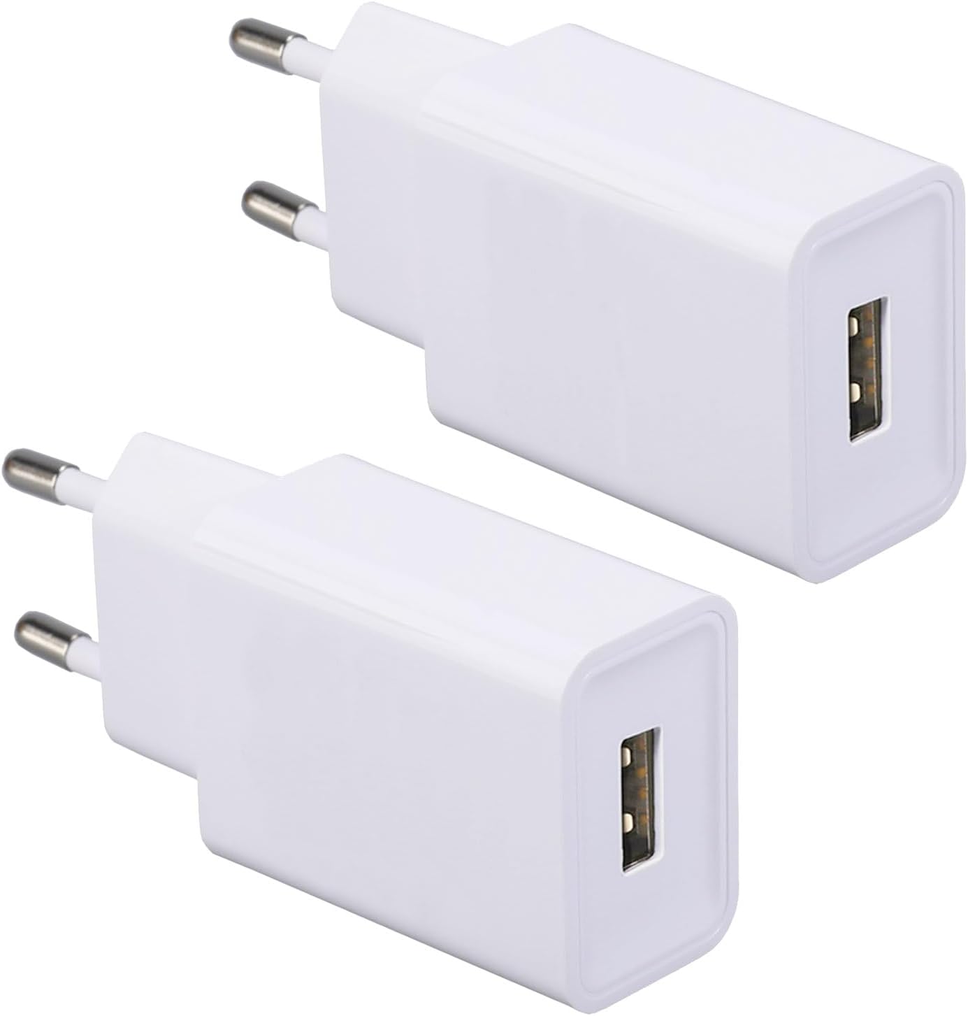 Konvolut Von 2 Usb-ladegeräten, 10 W, Für Iphone, Samsung Galaxy, Huawei, Xiaomi, Lg, Motorola, Htc Usw.