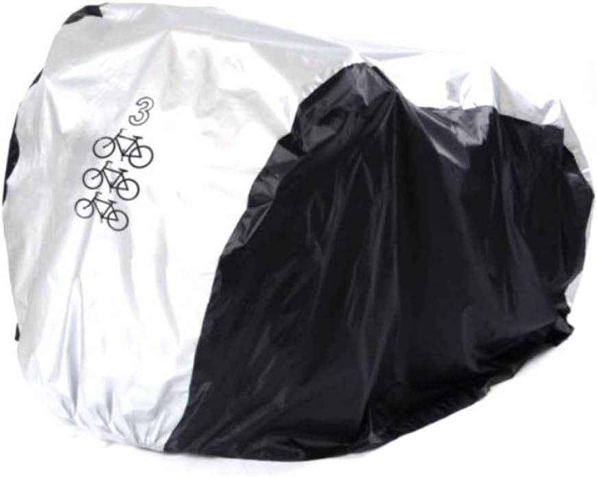 Maison Urbest, Wasserdichter Schutz Gegen Poussière Und Soleil, Mit Trou Pour Cadenas, Für Vtt, Vélos De Route Und Vélos Électriques (schwarz Und Weiß)