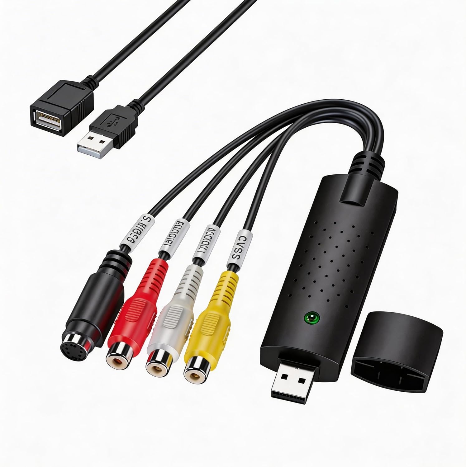 Vhs- Oder Digital-konverter, Usb-video-erfassungskarte, Rca- Oder Usb-a-konverter, Konvertierbare Vhs-kassetten, Mini-dv, Hi8 Und Digitale Dvd-formate Für Kameras.