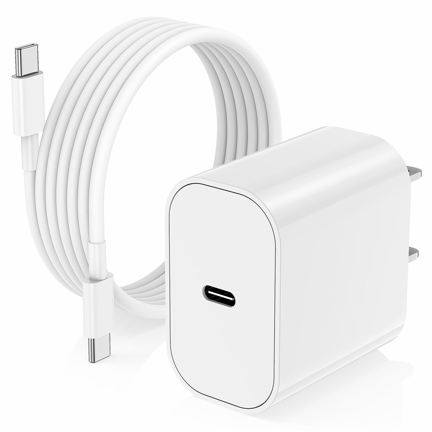 Ladegerät Für Iphone 17, 16 Und 15: Laden Sie Usb-c 3 M (10 Pi), Laden Sie Usb-c Apple Iphone 17 Pro Max, 17 Air, 16 Pro, 15 Plus, Airpods Und Ipad Mini. Netzteil Inklusive.
