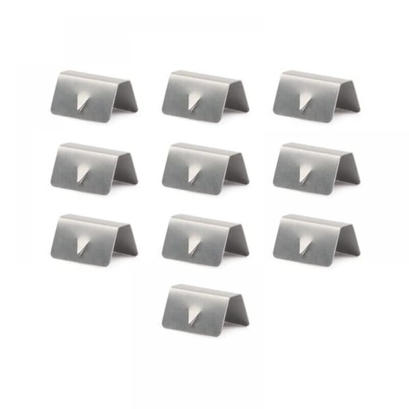 Set Mit 10 Befestigungsclips Für Windschutzscheiben Von Autos Aus Edelstahl