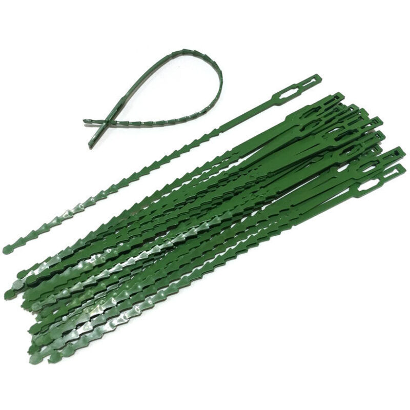 Gartendrahtbinder, Grün, 30er-pack, 23 Cm, Mehrzweck-befestigungsbänder Aus Kunststoff Für Weinreben