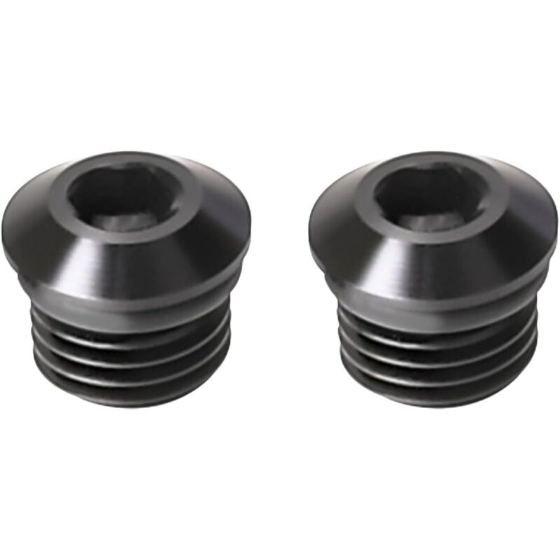 3an Innensechskant-steckeradapter, Orb-anschluss Mit O-ring, Aluminium Schwarz, 2er-pack