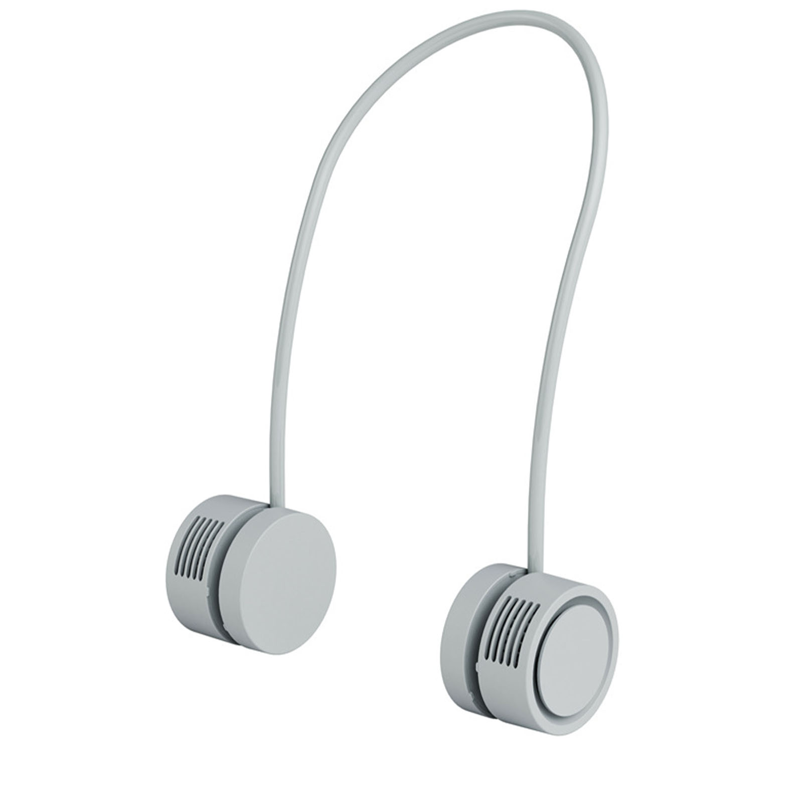 Mini-nackenventilator, Tragbar, Per Usb Aufladbar, Freihändig, Ohne Rotorblätter, Mit Aromatherapiefunktion, Hellgrün, Für Den Außeneinsatz.