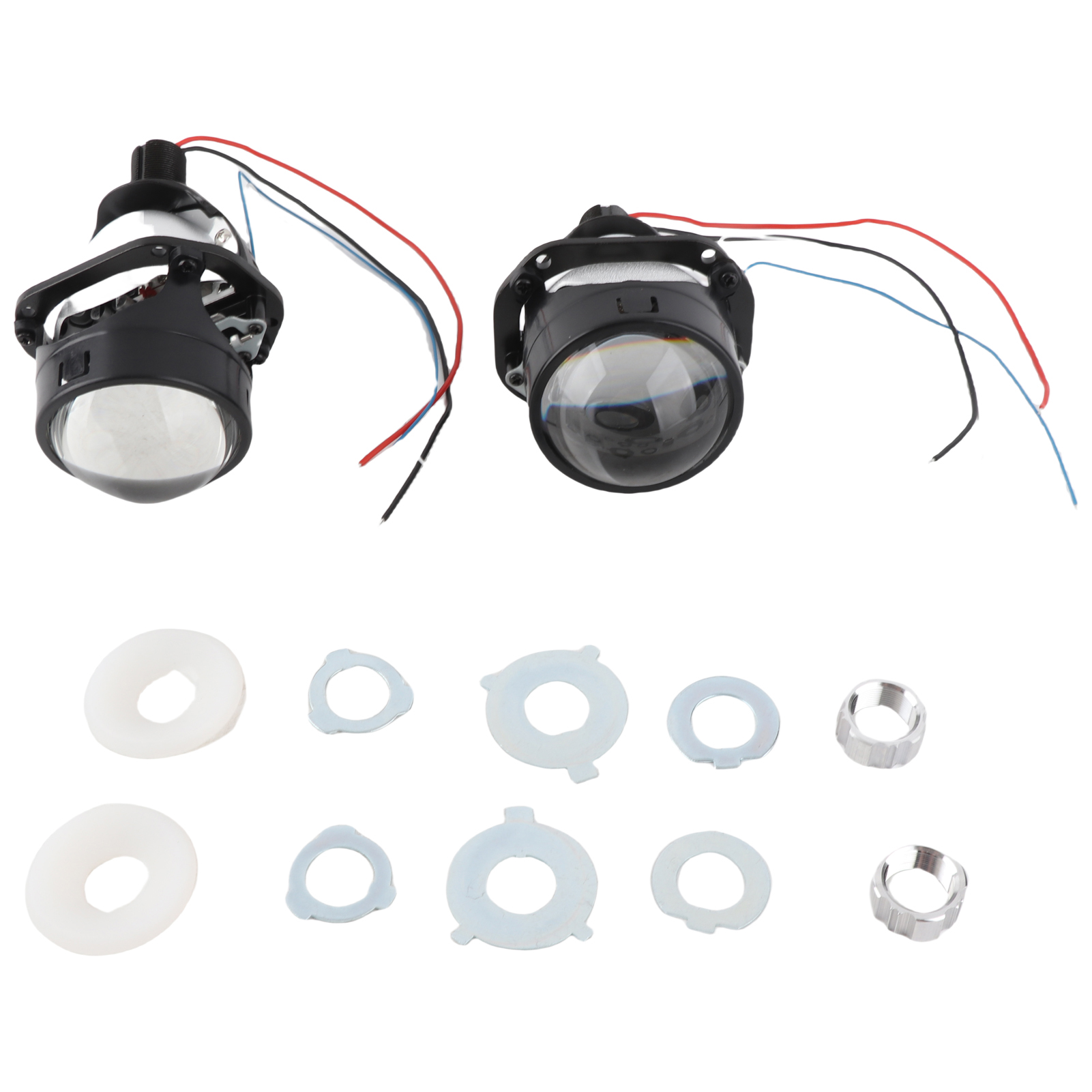 H4 H7 9005 9006 Autoscheinwerfer-set Mit 2,5-zoll-led-projektorlinse, 6000k, 8000lm, 110w, Ip67 Wasserdicht (2er-pack).
