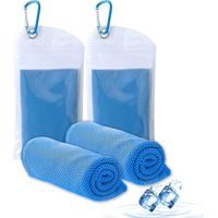 Kühlende Handtücher Für Sport Und Fitness – Mikrofaserhandtücher/kühlhandtücher Als Kühlhandtücher Zum Spazierengehen, Wandern, Reisen Und Yoga.