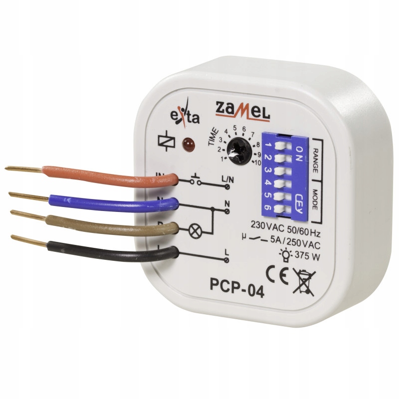 Zeitrelais Zamel Pcp-04 230v Ac Einstellbare Zeitsteuerung