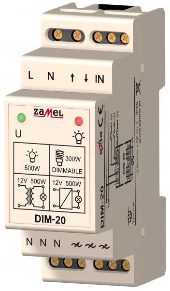 Schalter Zamel Dim-20 Leistung 30-500w Spannung 230v